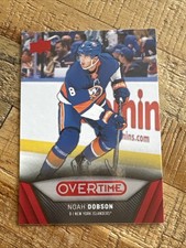 2024-25 Upper Deck Overtime Hockey #10 Noah Dobson Red Foil NHL Trading Card