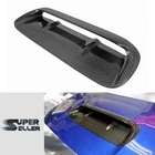 15-21 Carbon Fiber Fits Subaru WRX VA 4th Sedan Front Hood Scoop Vent Cover Set