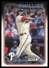 2024 Topps #562 Edmundo Sosa Philadelphia Phillies Baseball Card