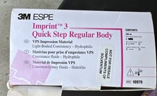 3M ESPE Imprint 3 Quick Step Reg Corpo VPS Impression Materiale REF 10979