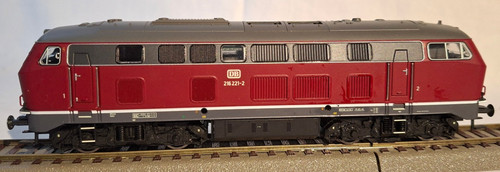 BRAWA H0 0382: Diesellok BR 216221-2 der DB, rot, Exklusiv Edition, DC, OVP | Zustand: Neu: Sonstige (siehe Artikelbeschreibung)
