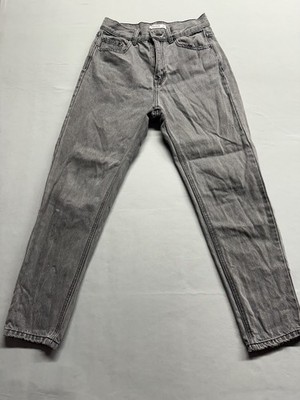 Pull & Bear Mom Jeans, Size 4, High Rise, Distressed.