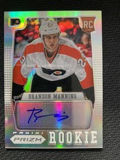 2012-13 Panini Rookie Anthology #90 Brandon Manning Prizm Autograph