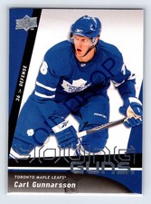 2009-10 Upper Deck Young Guns Carl Gunnarsson # 492