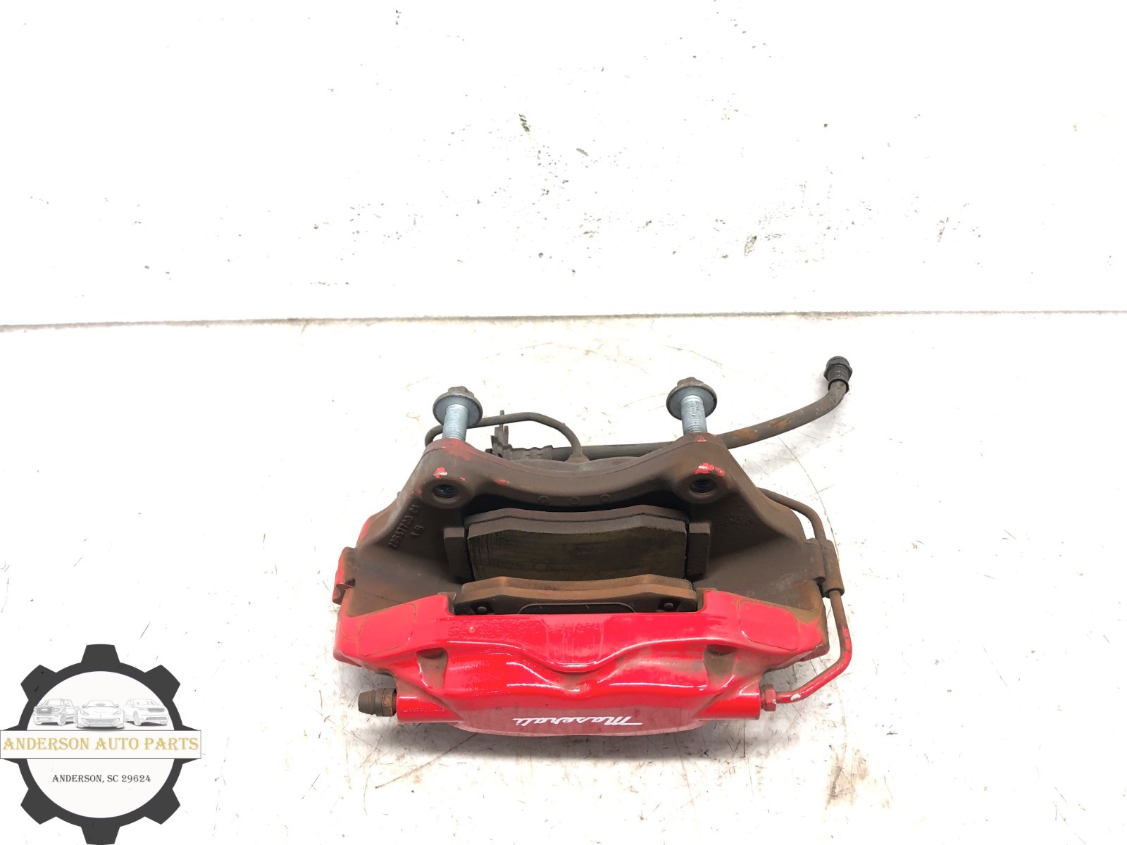 2014-2022 MASERATI QUATTROPORTE RIGHT PASSENGER REAR BRAKE CALIPER W/PADS OEM