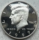 1999-S Kennedy Half Dollar Proof 90% Silver-INV#8649