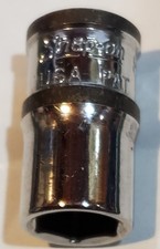 Snap-on  Tmm 8  14 Drive 6-point Metric 8mm Shallow Chrome Socket