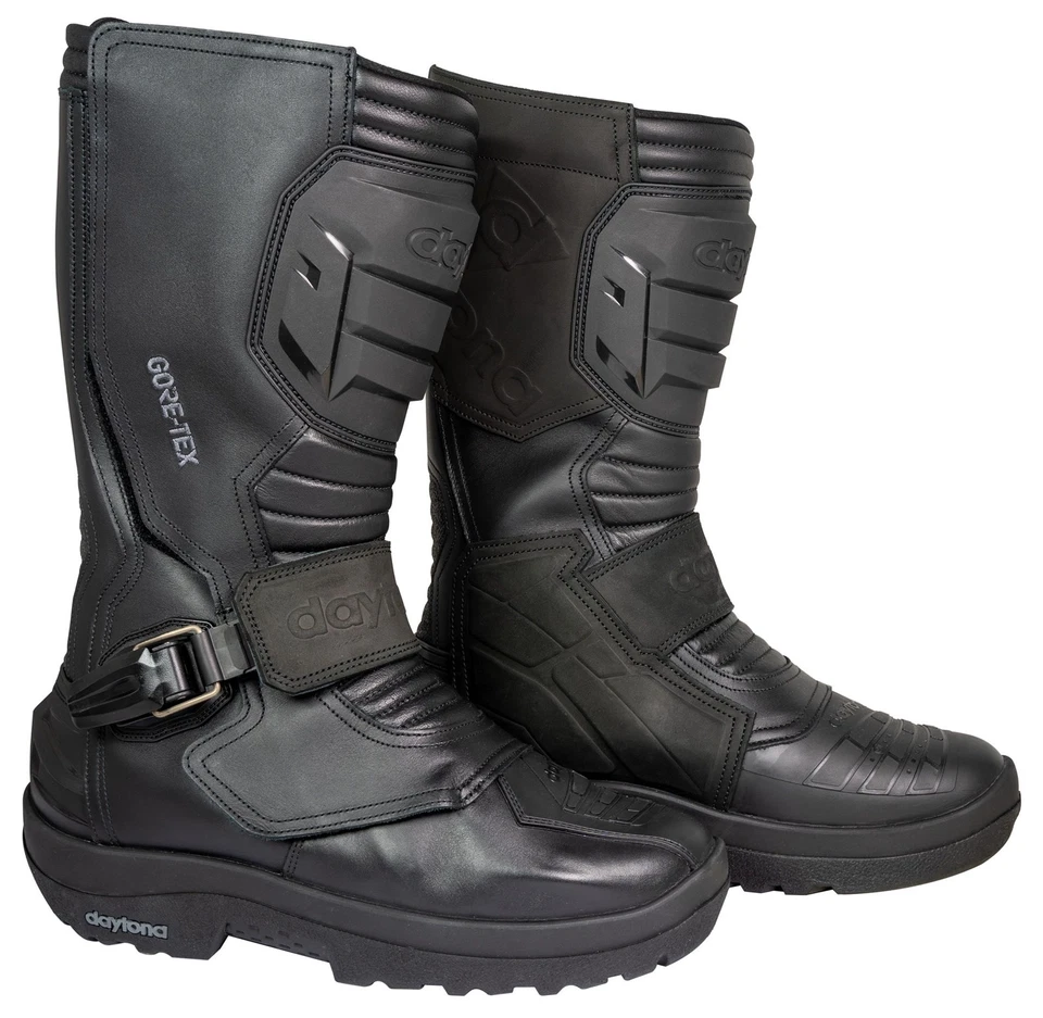 Daytona TransTourMan GTX Motorrad Stiefel schwarz 44 Touren wasserdicht - Bild 1 von 1