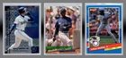 Baseball Card Lot 3 Ken Griffey Jr. Mariners 1991-1999 Inserts Topps Fleer
