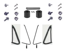 1986-1987 Chevy Gmc Truck Vent Glass Frames and Gaskets 4 Piece Set