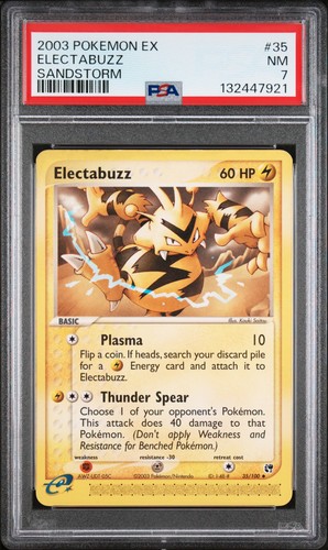 Electabuzz graded PSA 7 for sale on eBay