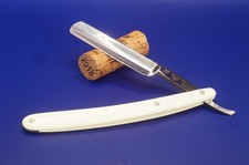 German 4/8 Hugo Köller 37 Straight Razor / Rasiermesser / Rasoir  / Rasoio NOS