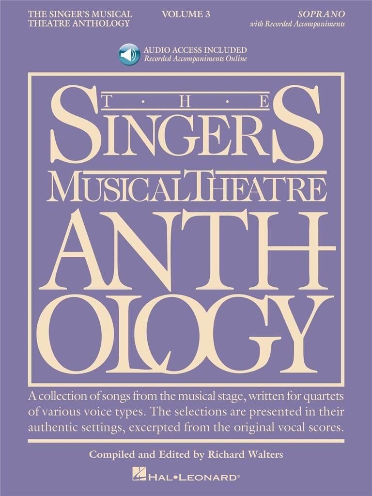 Singer's Musical Theatre Anthology - Volume 3 Book and Audio Online Soprano Voic