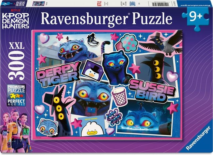Ravensburger RVB12004758 Puzzle da 300 Pezzi - K-Pop Demon Hunters XXL - Immagine 3