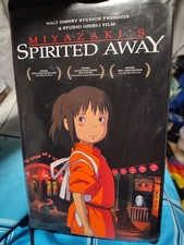 Miyazaki's SPIRITED AWAY VHS, 2001 Walt Disney Presents A Studio Ghibli Film