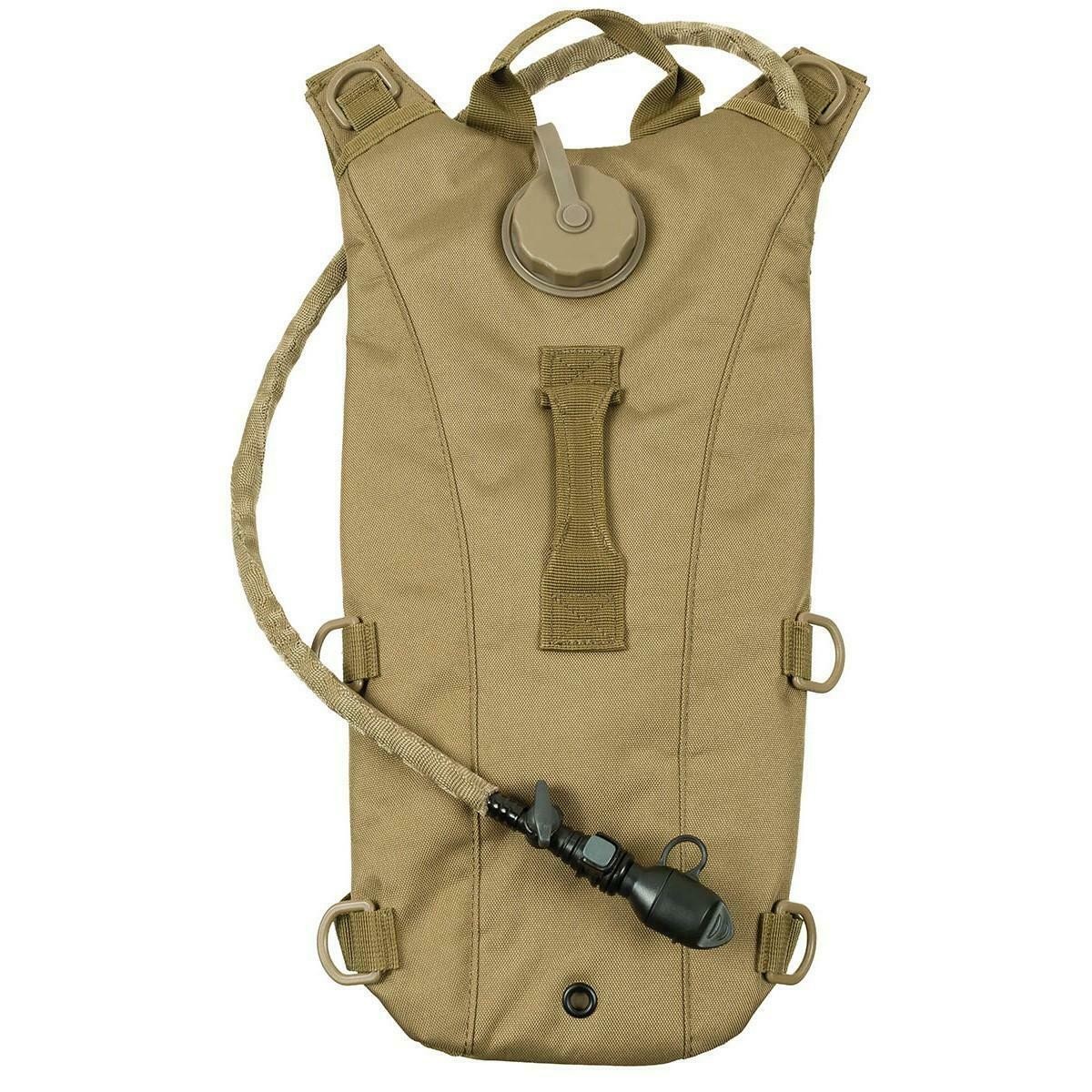MFH Extreme Hydration Pouch Tpu Coyote Airsoft Cadet Water Bottle Vest