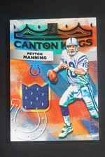 2022 Donruss Peyton Manning #CK-1 Canton Kings Jersey /199 Colts DZ1621