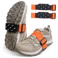 Ice Cleats Snow Traction Cleats for Walking on Snow and Large/X-Large-1 Pair