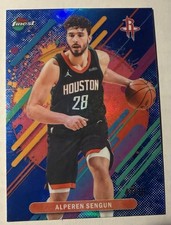 2025-26 Topps Finest - Alperen Sengun /99 Blue Rare Rockets #292