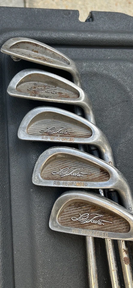 Irons 3,4,5,7 & PW Right Handed Ladies Flex Steel Shaft Rib Reinforced - Image 3 of 4
