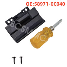58971-0C040 Consola Central Caja Tapa Bloqueo Palanca Manija Para Toyota Tacoma 2016-2023