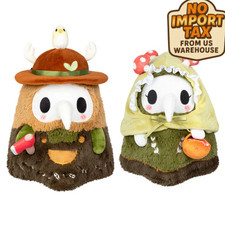Mini Squishable Woodland Plague Doctor Nurse Plush Set Cute Collectible