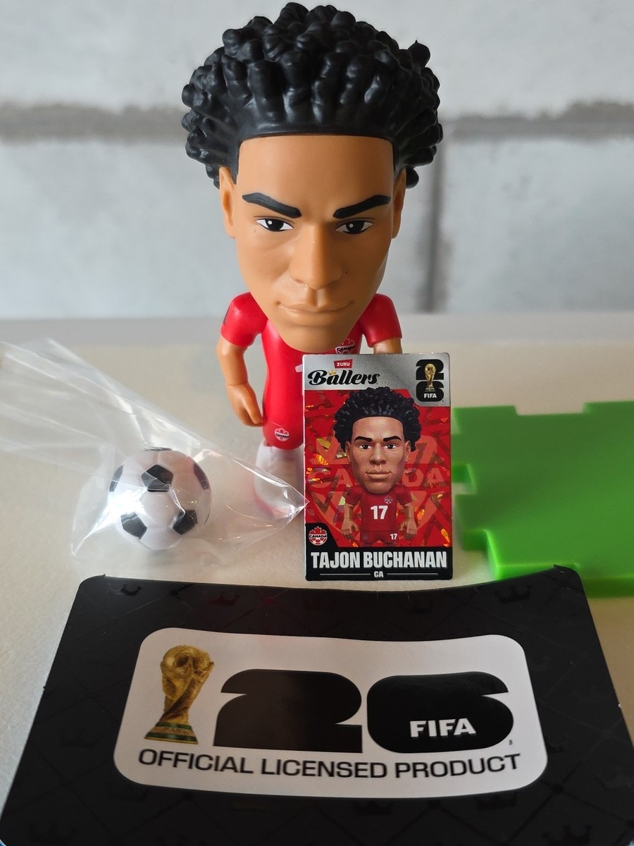 Zuru Ballers 2026 FIFA World Cup Soccer Tajon Buchanan Canada | eBay
