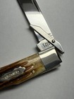 Case XX 6111 1/2 L 130th Anniversary Brown Bone CHEETAH Knife — photo 5