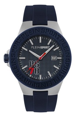 Plein Sport Herren Uhr Analog Quarz VORTEX PSRGA0426 Silikon