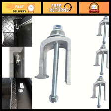 4 Pack Heavy-duty Aluminum Easy Mount Clamps - Truck Tool Box Tie Downs 4 Pack Heavy-duty Aluminum Easy Mount Clamps - Truck Tool Box Tie Downs