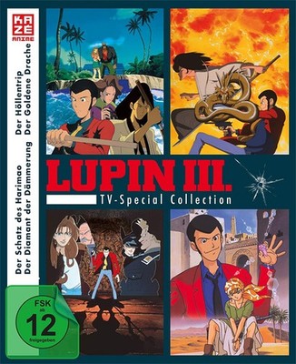 Lupin the Third - TV-Special (BR) 4Disc 4 TV-Specials - AV Vision  - (Blu-ray V