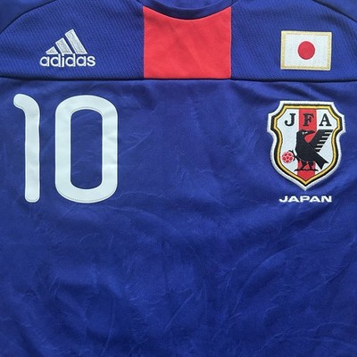 adidas 2010-11 Japan National Team Home Jersey Shirt #10 NAKAMURA