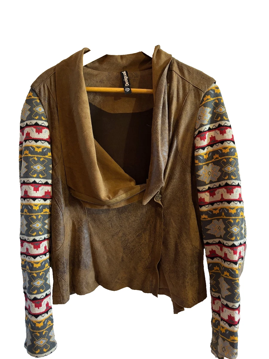 Manteau Mi-saison Desigual Taille 44 (42) - Coloré - Occasion Très Bon état