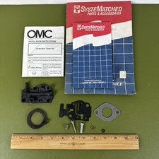 oem OMC Johnson Evinrude Carburetor Kit Cover...