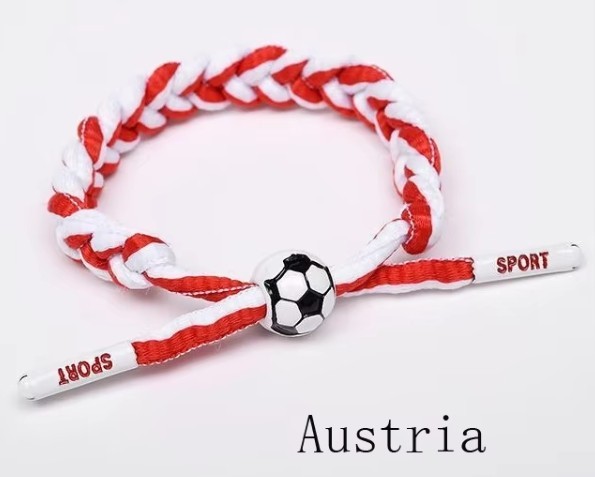 FIFA Soccer Football World Cup Austria Marcel Sabitzer Shoelace Bracelet