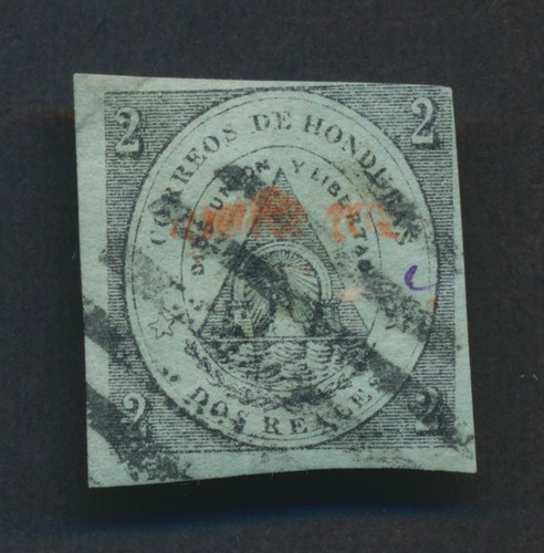 HONDURAS STAMPS 1877 COMAYAGUA & TEGUCIGALPA OVERPRINTS, 18x FINE CLASSICS M/U - 第 23/24 張圖片