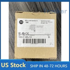New Allen Bradley 100-C16EJ10 Series B IEC Contactor 16 AMP 24VDC US Free Tax