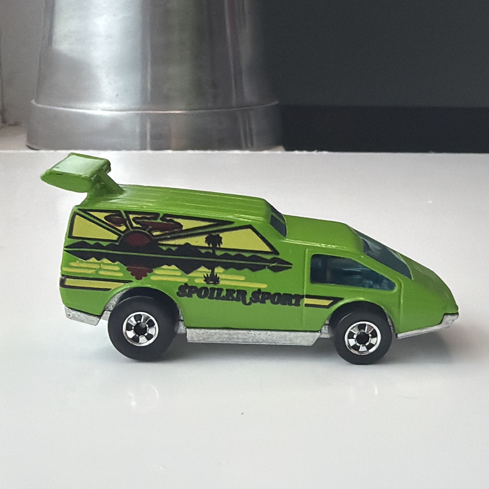Hot Wheels SPOILER SPORT Custom Van Green Classy Customs Vintage 1978 Diecast HK thumbnail 5