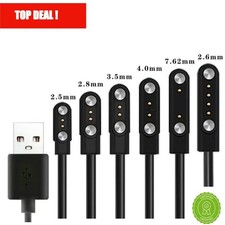 Smart Watch Charger Dock Adapter USB Charging Cable 2 Pin 4 Pin