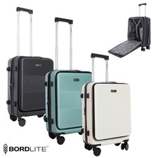 Hard Shell Cabin Luggage Suitcase 20, 24, 28" Spinner Wheels Expandable, Lock