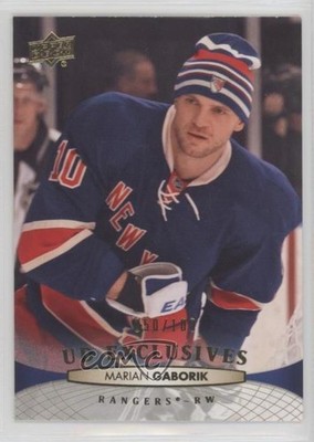 2011-12 Upper Deck UD Exclusives 50/100 Marian Gaborik #330 1r5