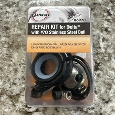 Danco 86970 Repair Kit for Delta Faucet with 70 Stainless Steel Ball Valve