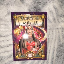 Topps WWE WrestleMania Nia Jax Wrestling Sports Trading Card /249