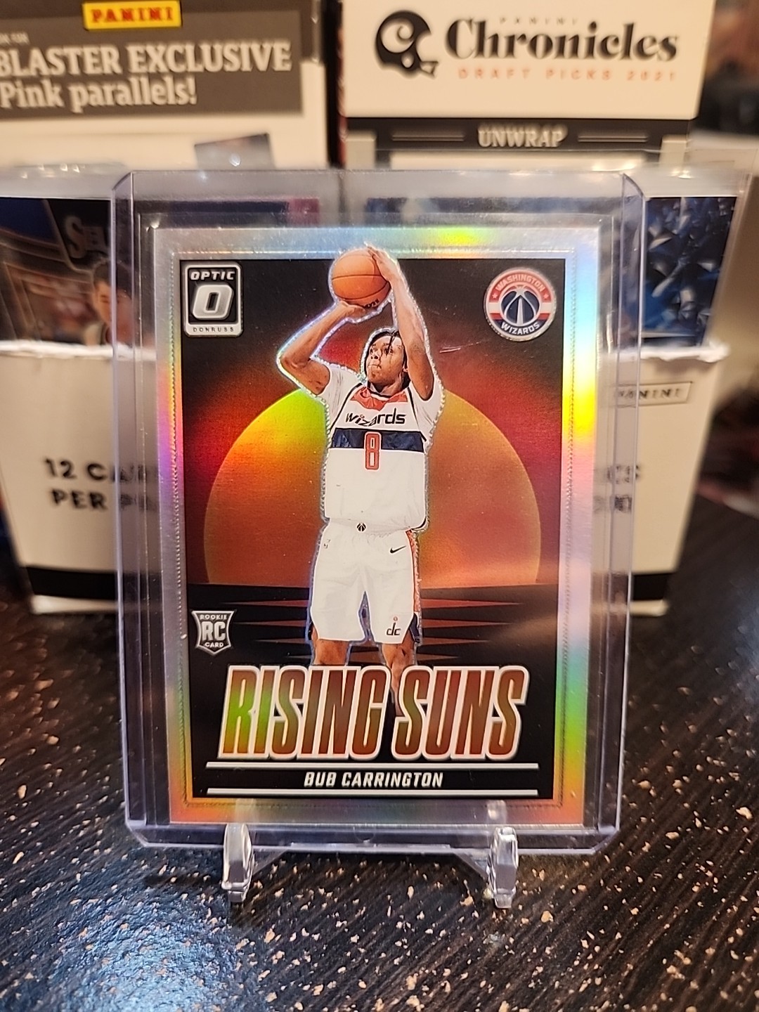 2024 Optic Basketball Bub Carrington Rising Suns Holo