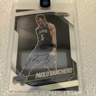 2024-25 Panini Prizm Black Paolo Banchero Silver Prizm Auto #117 - SSP - Magic