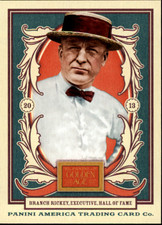 2013 Panini Golden Age Trading Card #49 Branch Rickey
