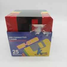 Khypermedia MF-2HD 1.44MB 1.44 Floppy Disks IBM Formatted 25 Disksettes