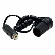 Boater Sports 51411 Black 12 Volt 5 Foot Boat Coiled Extension 