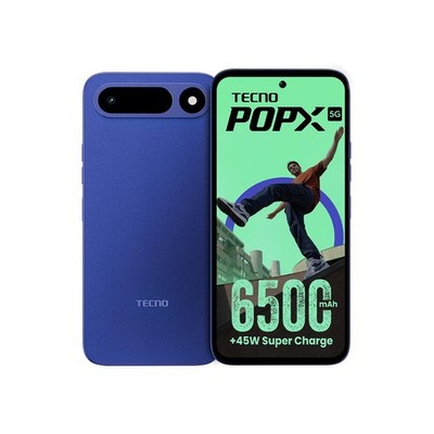 Tecno POP X 5G entsperrt | 6500mAh | schnellste 8-fache Netzwerkgeschwindigkeit