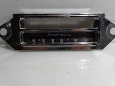 1955-56 Buick Sonomatic Radio Bezel And Mounting Nuts Gm Parts 1955-56 Buick Sonomatic Radio Bezel And Mounting Nuts Gm Parts